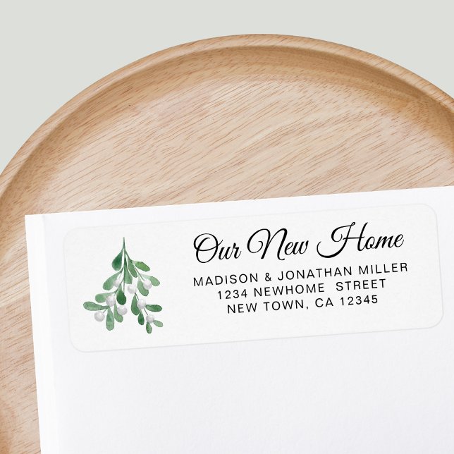 Festive New Home Return Address  (Creator Uploaded)