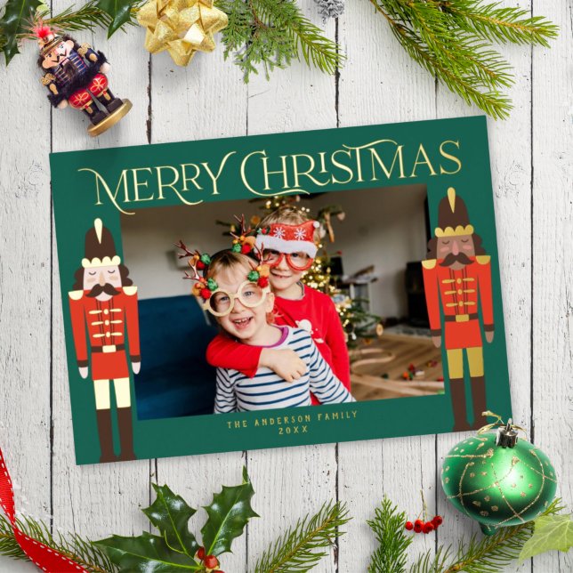 Festive Nutcrackers Christmas Frame Photo (Creator Uploaded)