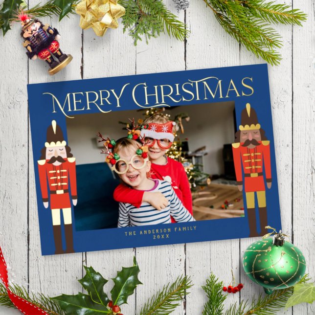 Festive Nutcrackers Christmas Frame Photo (Creator Uploaded)