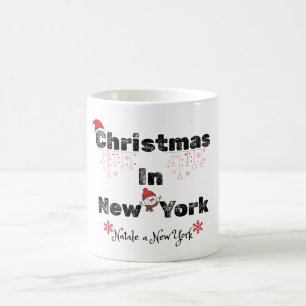Festive NYC Christmas – English & Italian Coffee Mug