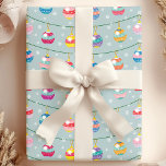 Festive Ornaments & Snowflakes Wrapping Paper<br><div class="desc">Wrap your gifts in the magic of Christmas with this charming wrapping paper adorned with colourful ornaments and delicate snowflakes. The classic red and white design evokes the warmth and joy of the holiday season,  perfect for adding a touch of cheer to your presents.</div>