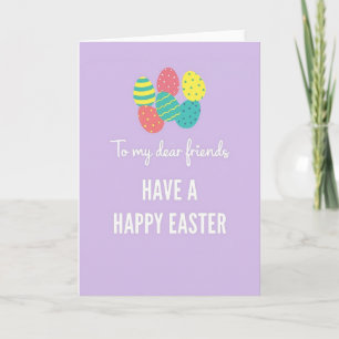 Festive Ovals Easter Card