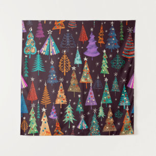 Festive pattern, Christmas and New Year decoration Tapestry