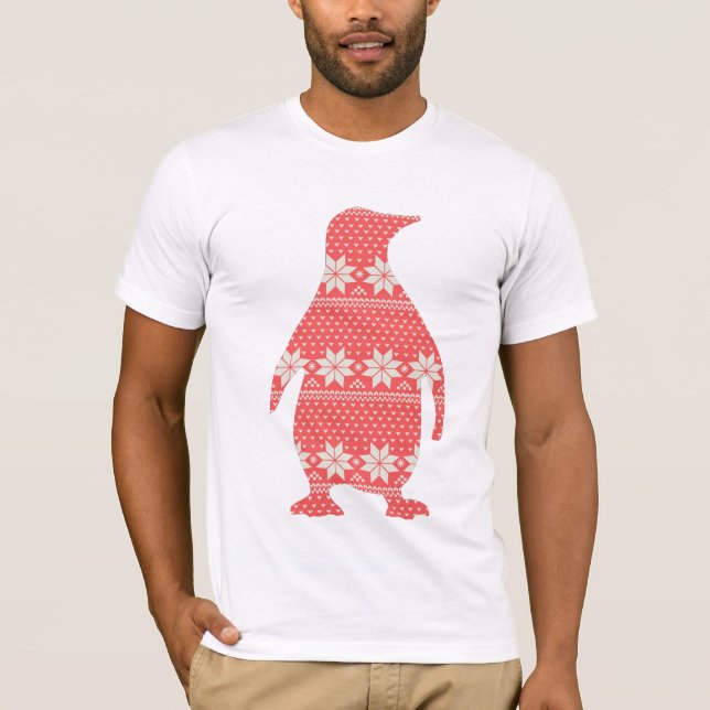Festive Penguin T-Shirt (Front)