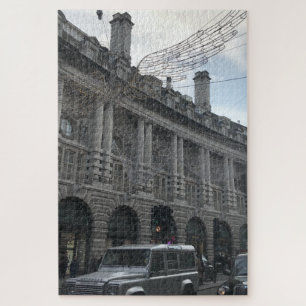 Festive Period along Regent Street, London UK Jigsaw Puzzle