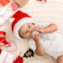 Festive Personlised Merry Bright