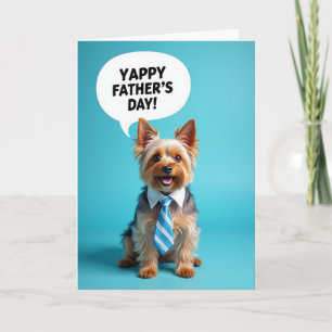 Festive Pet Fathers Day Card