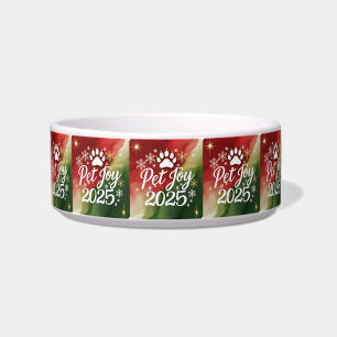 Festive Pet Personalisation Bowl