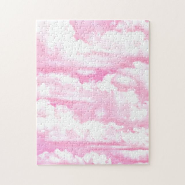 Festive Pink Clouds Jigsaw Puzzle (Vertical)