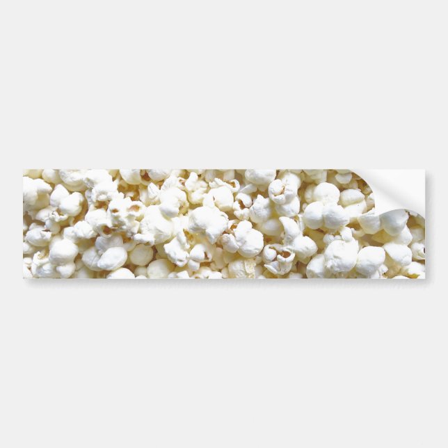 Festive Popcorn Decor Photography Bumper Sticker (Front)