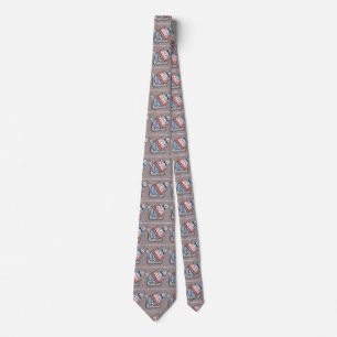 Festive pudding tie