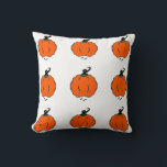 Festive Pumpkin Zen Cushion<br><div class="desc">Bring a cozy and festive autumn vibe to your home decor with this Festive Pumpkin Zen pattern. Featuring a playful arrangement of vibrant orange pumpkins,  this professional design is perfect for adding a seasonal touch of warmth and charm."</div>