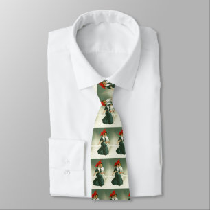 Festive romance tie