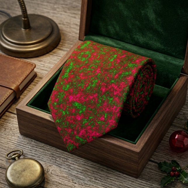 Festive Ruby Emerald Speckle  Tie (Creator Uploaded)