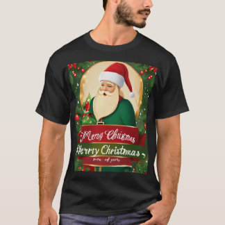 Festive Santa Christmas T-Shirt