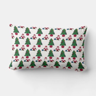Festive Santa Christmas Throw Pillow | Cosy