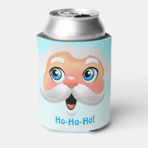 Festive Santa Claus Can Cooler