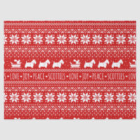 Festive Scottie Dogs Christmas | Scottish Terriers