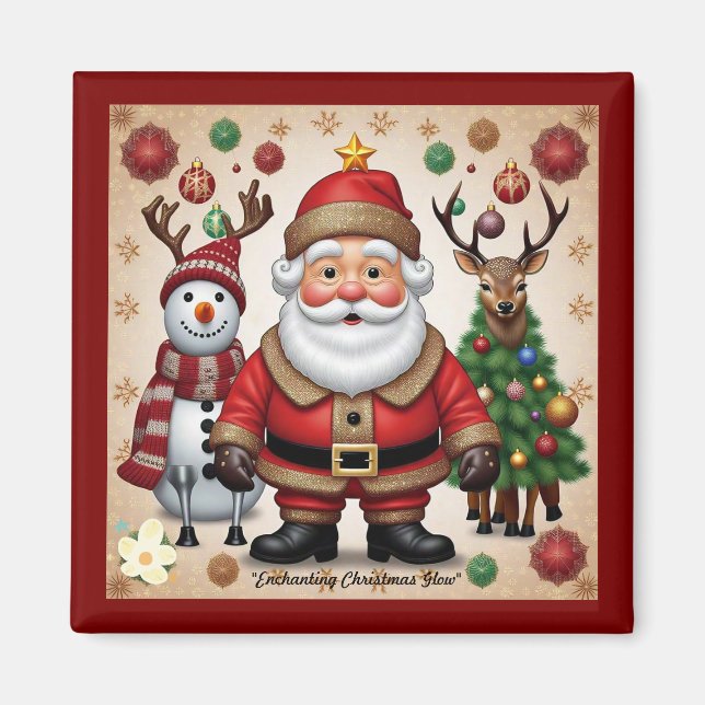 "Festive Season's" Magnet (Front)