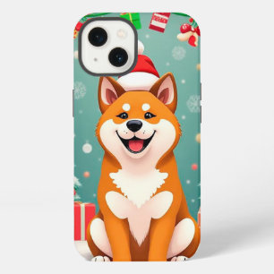 Festive Shiba Inu Holiday Cheer 🎄🐾 Cosy Christma iPhone 13 Case