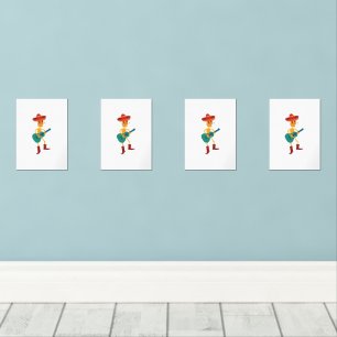 Festive Skeleton Guitar Player