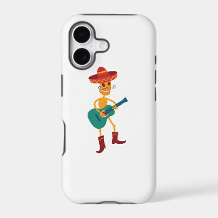 Festive Skeleton Guitar Player