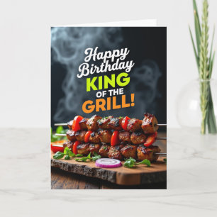 Festive Skewers Birthday Card