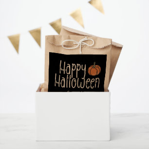 Festive Skull Halloween personalised Favour Bags