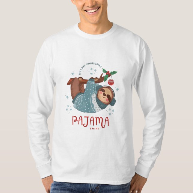 Festive Sloth in Christmas Sweater - Cosy Holiday  (Front)