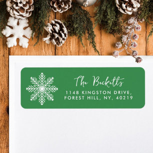 Festive Snowflake Christmas Holiday