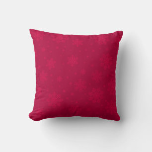 Festive Snowflake Christmas Print Winter Wonder Cushion