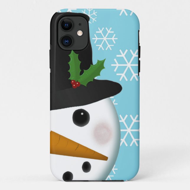Festive Snowman Holiday Case-Mate for iPhone 5 Case (Back)