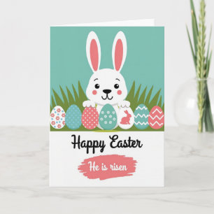 Festive Spring Creature Easter Card