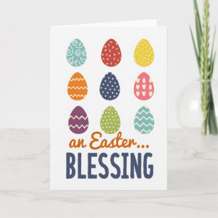 Festive Springtime Eggs Card