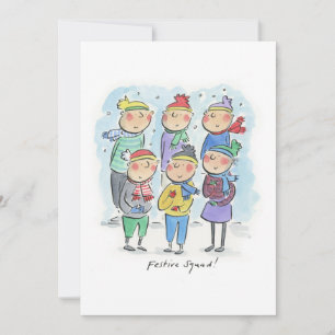 Festive Squad Invitation