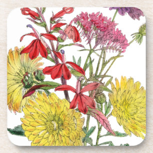 Festive Sring Floral Gifts Coaster