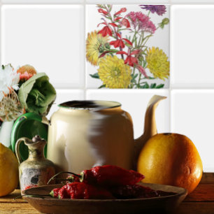 Festive Sring Floral Gifts Tile