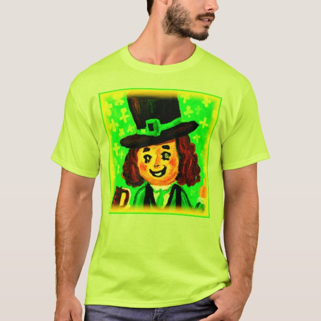 Festive St. Patrick's Day. Buy Now T-Shirt (Front)