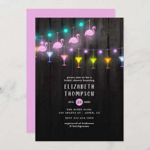 Festive String Lights Fiesta Bridal Shower Invitation