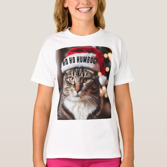 Festive Tabby T-Shirt (Front)