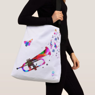 Festive Trumpet Crossbody Bag