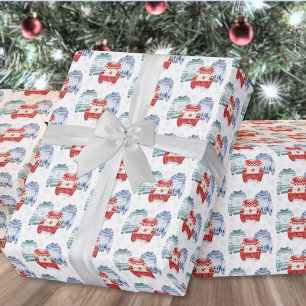 Festive Ugly Sweater Christmas Wrapping Paper