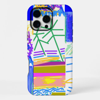 Festive Vacation Abstract iPhone 16 Pro Max Case