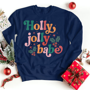 Festive Vibes: Holly Jolly Bebe Winter Sweater