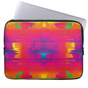 Festive Vibrant Colour Indian Pattern Laptop Sleeve