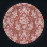 Festive Vintage Christmas Party Paper Plate<br><div class="desc">A festive Vintage Christmas Toile paper plate. Coordinates with the Santa Claus Christmas napkins. A great Christmas party decoration. Designed for you by Blackberry Boulevard.</div>