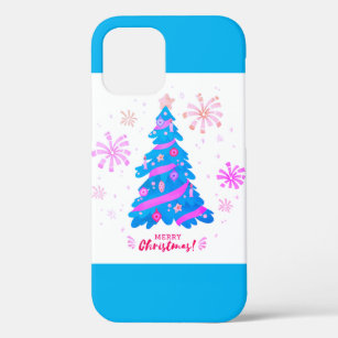 Festive Watercolor  Christmas Tree Case-Mate iPhon iPhone 12 Case