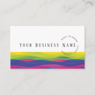 Festive Waves Business Card 2