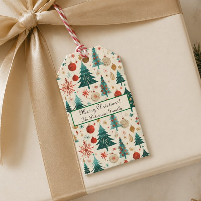 Festive Winter Holidays Pattern Gift Tags (Creator Uploaded)