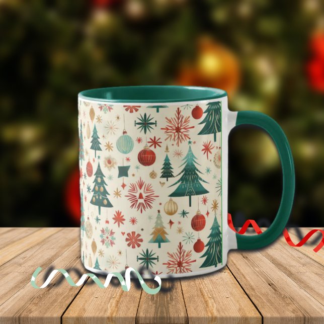 Festive Winter Holidays Pattern Mug (Creator Uploaded)